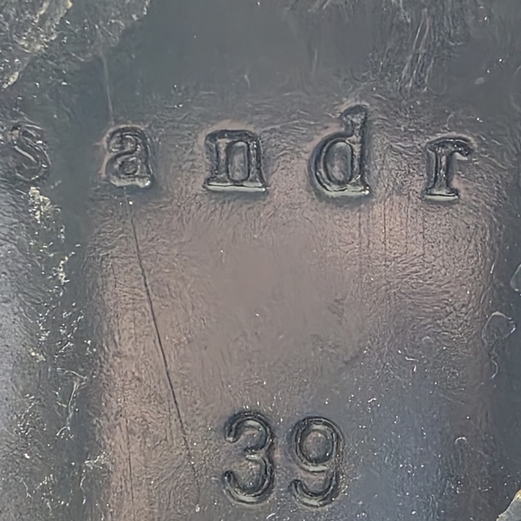 Sandro Sacha Leopard Boots Calf Hair Zip Back Heel 39 8.5/9 - Picture 8 of 8